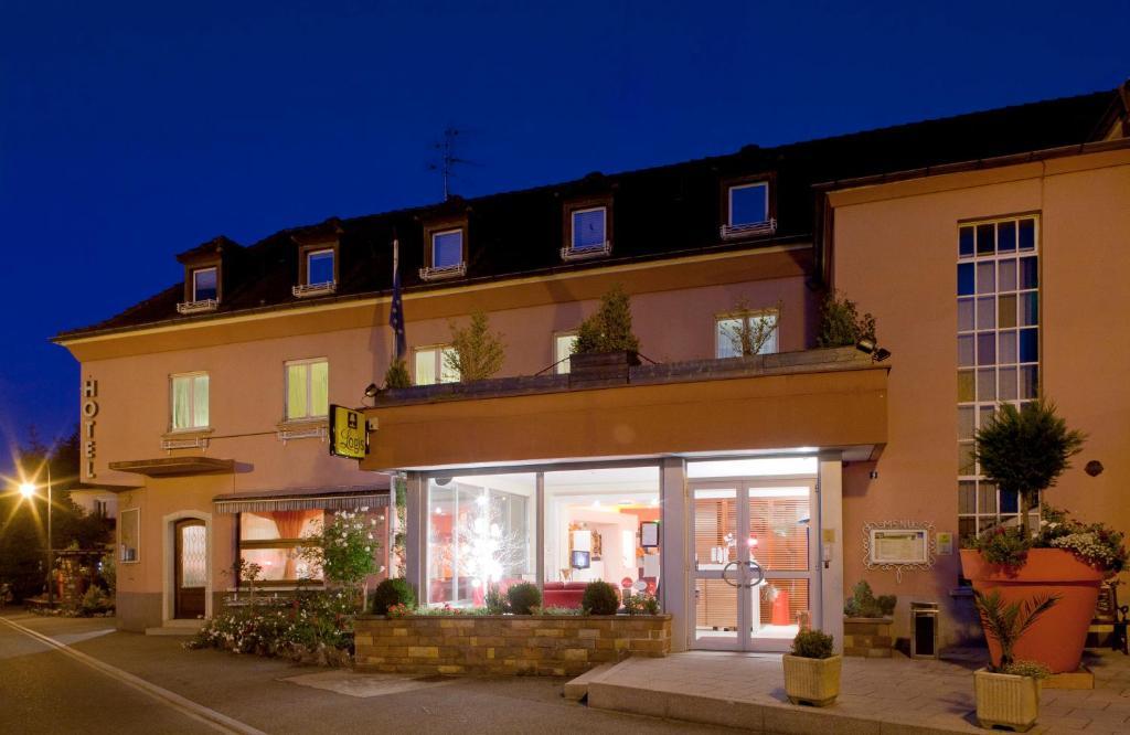 Hotel Restaurant Logis La Palette Wettolsheim Exterior foto